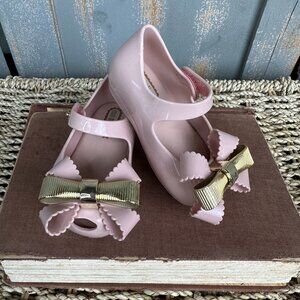 Mini Melissa Ultragirl Sweet IV Mary Jane Flats Sz 5 NWOB
